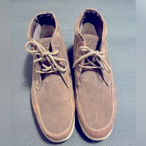 Clarks 62212 Men’s Brown Brayer Moc Suade Boots Size 12